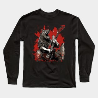 godzilla Long Sleeve T-Shirt